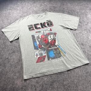 Ecko Unltd x Marvel Deadpool Art to Life Men’s L Gray Graphic T-Shirt